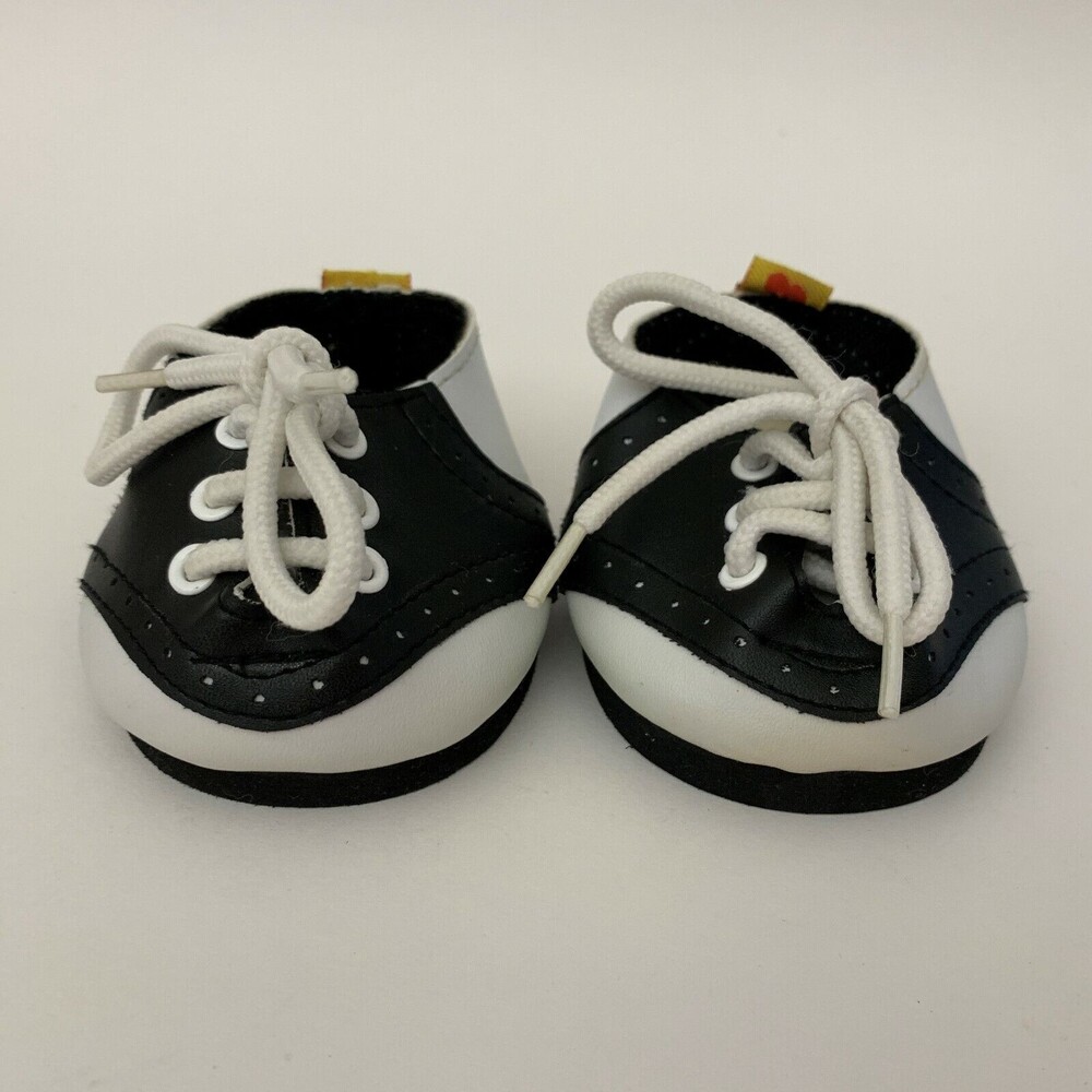 Build A Bear‎ Workshop BABW Shoes Black White Multicolor